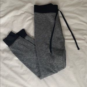 Black and gray jogger